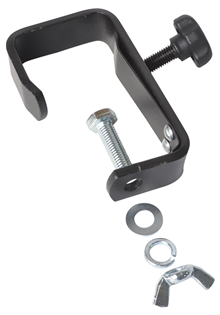 Pack 10 Lighting G Clamp Black Suitable For 50mm Bars, Supplied with Wing Nut